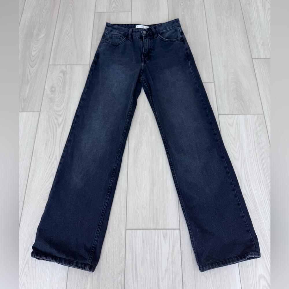 MANGO Mid-rise Straight Jeans Size 2